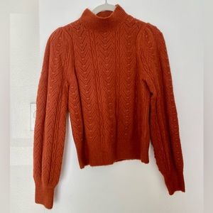 NWT Lucy Paris Mock-neck Sweater Sz: Small